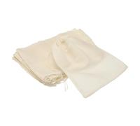 sourcing map 10 bolsas de especias para cocinar, bolsas de té vacías reutilizables de 10 x 8 pulgadas, colador de muselina, paño de queso de algodón para hojas sueltas, bolsita de té, sopas, hierbas