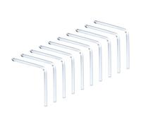 sourcing map 10 destornilladores de desplazamiento H5/PH2 de 6 mm, cabeza hexagonal Phillips tipo L, herramienta de mano de doble extremo para reparación de electrodomésticos (3.54 x 3.54 pulgadas)