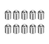 sourcing map 10 piezas de émbolos de resorte de punta de bola de 6 x 7 mm, elasticidad 20N, cuentas de posicionamiento de precisión, pestillo de bola para puerta, armario, dispositivos mecánicos