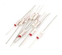 sourcing map 10 piezas RY TF 152 fusible térmico de corte de grado Celsius AC 250V 10A