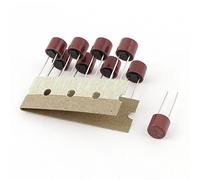 sourcing map 10 piezas T1A 1A 250V TR5 / 5TR miniatura Micro fusible de soplado lento