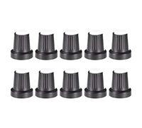 sourcing map 10 pomos de agujero de eje de 6 mm para altavoz efecto pedal amplificador potenciómetro perilla marca blanca