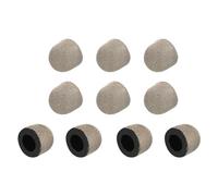 sourcing map 10 puntas de fibra de 10 mm para lápiz capacitivo, repuesto universal para dispositivos de pantalla táctil capacitiva