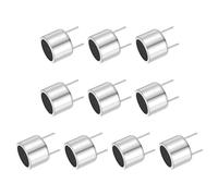 sourcing map 10 sensores ultrasónicos de distancia de módulo TCT40-16T, transductor de medición de distancia de alta precisión, sensor de rango ultrasónico, color plateado