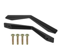 sourcing map 10 tiradores de cajón, manijas de cocina de aleación de aluminio de 125 mm de longitud, manijas de herrajes para muebles con tornillo para armario de cocina, cajones de escritorio y