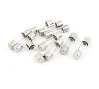 sourcing map 10 Uds Veloz Rápido Soplado Vidrio Fusible 5x20mm 250V 80mA 0.08A