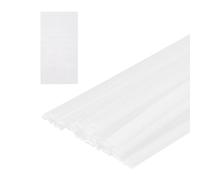 sourcing map 10 varillas de soldadura de plástico, tiras de reparación de soldadura de polietileno de 13 pulgadas, varillas de soldadura con malla de refuerzo para parachoques de coche, reparación de