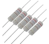 sourcing map 10 x 5W 700V 270ohm Resistencias axiales de película de óxido de Metal de