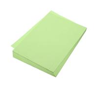 sourcing map 100 hojas de papel de origami de doble cara verde claro de 11.7 x 8.3 pulgadas para proyectos de manualidades, principiantes, decoración de regalos