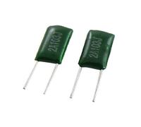 sourcing map 100 Pcs 100V 0,01uF 10000pF Poliéster Film Condensador de Ffeua