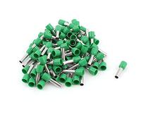 sourcing map 100 pcs 6mm2 Conector Punteras huecas crimpadoes Aislantes Verde