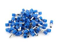 sourcing map 100 pcs Conector azul de punteras huecas Aislantes 10mm2 crimpadoes