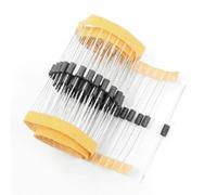 sourcing map 100 pcs de 0,8 mm de diámetro de Cable axial Negro Lleva Las Cuentas de ferrita