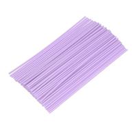 sourcing map 100 recambios de bolígrafo 3D, filamento de baja temperatura de impresión de 2,5 mm x 15 cm, paquetes de repuesto de filamento de impresora PCL, solo compatible con bolígrafo 3D, morado