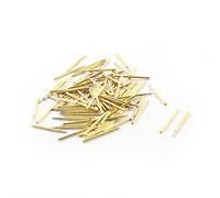 sourcing map 100 x Resorte Sonda de Prueba medidor Pines 0,7mm Pointed Tip 16mm P75-B1