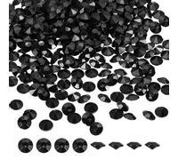 sourcing map 1000 piezas de cristales falsos de confeti para mesa de boda, diamantes acrílicos, diamantes de imitación para rellenar jarrones, gemas para manualidades, decoración de centro de mesa