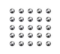 sourcing map 1000uds Precisión Bolas 3mm Diámetro G100 201 Acero Inoxidable para Rodamientos