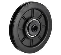 sourcing map 100mm Rodamiento Polea Rueda Cable Entrenamiento Equipo Accesorios