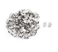 sourcing map 100pcs 5 x 20mm Tubo de Vidrio cerámico Rápido se fundirá el Fusible Clips Soporte