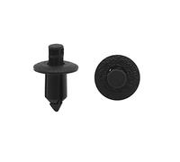 sourcing map 100Pcs Clips de Sujeción para Auto 8mm Agujero Remaches Plástico Tipo Presión Retenedor