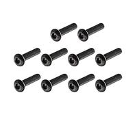 sourcing map - ® M3 x 14 mm rosca botón de cabeza hexagonal Socket Cap Tornillo Tornillo 100Pcs