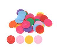 sourcing map 100uds Redondos Fieltro Círculos, 30mm 1-1/4" Artesanía Fieltro Almohadillas No-Tejida Tela Almohadilla para Bricolaje Corte Proyectos Artesanía Acabado, Colores mixtos