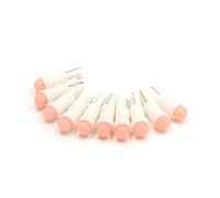 sourcing map 10Pcs Bombilla de Luz del Tablero Interior T5 Base Cerámica 12V 0.5W Rosa Coche Led