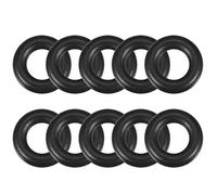 sourcing map 10pcs Nitrilo Caucho Tóricas Juntas 18mm OD 10mm ID 4mm Ancho, Métrico Sellado Empaquetadura O Ring Redondo Arandelas de Goma Surtidas para Grifos Cocina y Fontanería