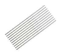 sourcing map 10uds 1.5mm Mini Micro Helicoidales broc*s, Alta-Velocidad Acero Recto Vástago Extra Largo Taladro broc* 100mm para Aluminio Aleación