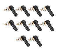 sourcing map 10uds 2mm/M2 Articulación Extremo Amarre Varilla Extremo Negro | Metal Bola Cabeza, para RC Barco Avión Robot