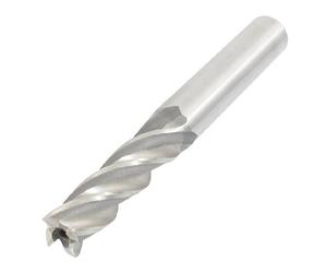 sourcing map 11 mm x 12 mm x 40 mm x 95 mm Fres* de extremo HSS de vástago recto de 4 flautas