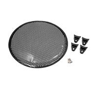 sourcing map 12" Altavoz Tapa Rejilla Protector Cubierta Antipolvo de Coche Negro