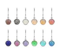 sourcing map 12 tiradores de cremallera, tiradores de repuesto para reparación de equipaje, ropa, chaquetas, mochilas, botas (multicolor)