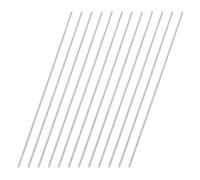 sourcing map 12 varillas redondas de acero de 1,8 mm de diámetro, HSS barra de torno herramienta de 150 mm de largo para taladros de eje, tornos, máquina de torneado, eje cilíndrico en miniatura