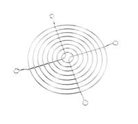 sourcing map 120mm 12cm Ventilador para Caja Protector Dedos Rejilla Metálica Protector Tono Plateado para PC Ordenador