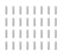 sourcing map 128 pasadores cilíndricos de acero inoxidable 304 M1,5 x 6 mm, pinzas de soporte de estante, para gabinetes, muebles, instalación de bricolaje, industria mecánica