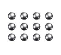 sourcing map 12uds Precisión Bolas 13mm Diámetro G200 201 Inoxidable Acero para Rodamientos