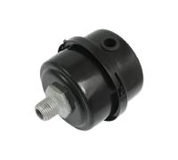 sourcing map 13mm Hilo De Aire Compresor Admisión Filtro Silenciador Negro
