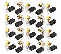 sourcing map 13mmx8mmx5mm Motor Carbono Escobilla 20 Piezas para Genérico Eléctrico Motor