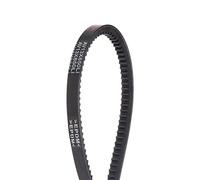 sourcing map 13x650 correas trapezoidales dentadas AX Sección Drive Raw Edge Belt 650mm Circunferencia interior 13mm Ancho 8mm Espesor EPDM para transmisión de potencia