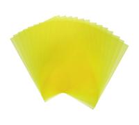sourcing map 14 hojas de plástico de colores, película ámbar transparente A5, filtro de luz de gel de corrección de color, impermeable, hoja de 8.3 x 5.8 pulgadas para manualidades, iluminación LED