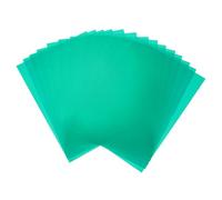 sourcing map 14 hojas de plástico de colores, película ámbar transparente A5, filtro de luz de gel de corrección de color, impermeable, hoja de 8.3 x 5.8 pulgadas para manualidades, iluminación LED