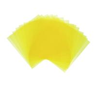 sourcing map 14 hojas de plástico de colores, película ámbar transparente, filtro de luz de gel de corrección de color, impermeable, hoja de 2 x 2 pulgadas para manualidades, iluminación LED, fotos