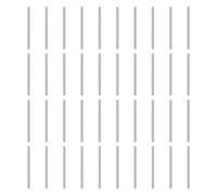 sourcing map 150 pasadores de clavija de 1 mm x 18 mm, acero inoxidable 304 cilíndrico de cabeza redonda para estantes, clavijas de soporte para estante de gabinete, componente de muebles, GB831