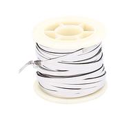 sourcing map 15M 49Ft 0,2x3mm Cable calefactor plana nicromio para elementos de calefacción