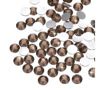 sourcing map 16000 unidades de diamantes de imitación de resina marrón oscuro SS16 de 4 mm sin termoadhesivos para manualidades, diseño, vasos, ropa, maquillaje, arte de uñas