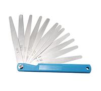 sourcing map 17 Blades métricas 0.02-1.00mm medida Galga Herramienta 4.3"