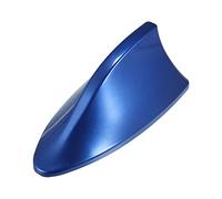 sourcing map 17cmX7,5cm Antena de Techo Señal Am/FM para Vehículo SUV Forma Aleta de Tiburón Plástico Azul