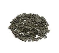 sourcing map 183pcs 3mm de diámetro de Orificio de fijación de Tornillo metálico Clips Panel Puerta Remaches para Auto