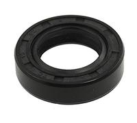 sourcing map 19x32x8mm (ID*OD*T) Sello de Aceite TC de Doble Labio Junta de Eje Rotativo de Caucho Nitrilo Métrico Cubierta para Máquinas Hidráulicas Neumáticas Industria